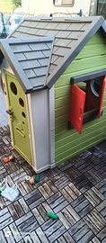 Casetta Smoby My House giardino bambini campanello