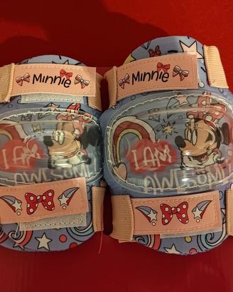 Set protezioni ginocchia e gomiti Minnie
