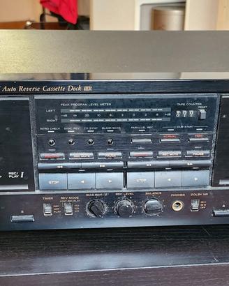 piastra doppia teac  w-580 r