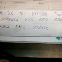 Monoblocco nudo usato verificato bmw 3.0 td