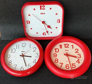 2 orologi BINO anni 80 collezione