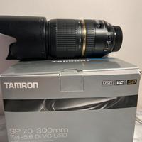 Obiettivo Tamron SP 70-300 f4-5.6 Di VC USD
