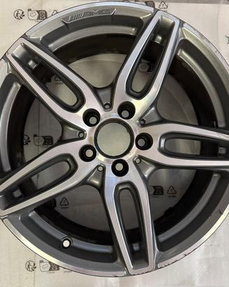 Cerchio mercedes classe A B CLA RAGGIO 18 amg