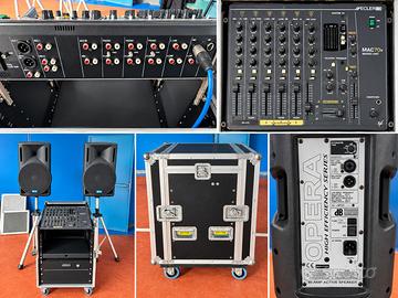 Impianto audio professionale