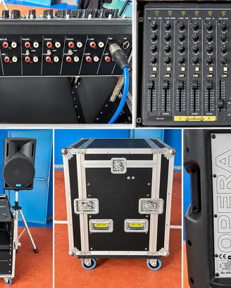 Impianto audio professionale