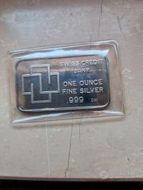 Lingottino argento