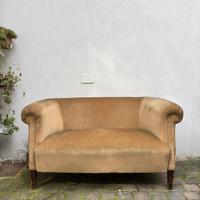 Divanetto Vintage 2 Posti in Velluto