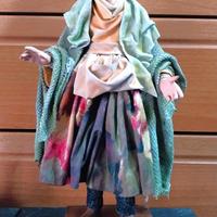 Coppia statuette artigianato leccese