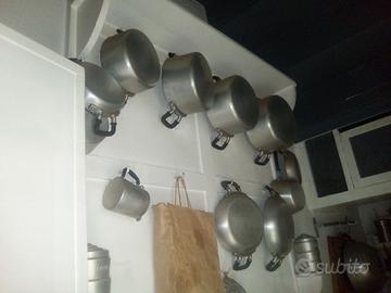 PANNELLO PORTA PENTOLE ALLUMINIO