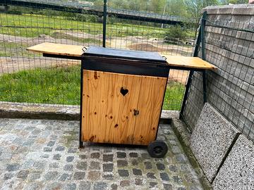 Barbecue a gas