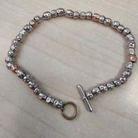 bracciale dodo con 4 pepite oro rosa