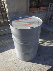 bidone olio vuoto  200 litri