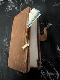 custodia portafoglio per cellulare