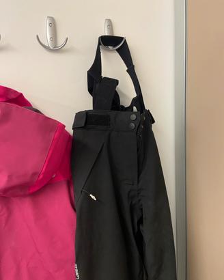 Tuta sci ragazza due pezzi