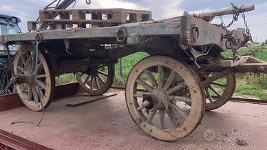 Rimorchio agricolo da collezzionismo