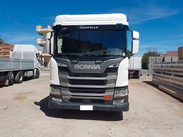 Scania G 500 tre assi cassone fisso