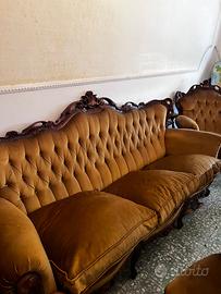 Set divano, poltrone d’epoca