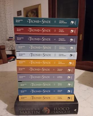 Il trono di spade collezione libri