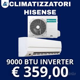 CLIMATIZZATORI  HISENSE 9000 BTU INVERTER