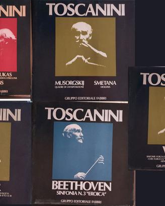 5 Vinili LP Collana "Toscanini" Fabbri Editori '80