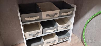 SCAFFALE PORTAOGGETTI PER BAMBINI 