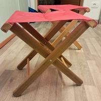 sgabelli pieghevoli campeggio 2 a 15 euro