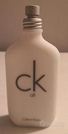 Bottiglia VUOTA profumo Calvin Klein CK ALL