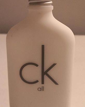 Bottiglia VUOTA profumo Calvin Klein CK ALL