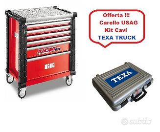 Carello Usag + Kit Cavi Texa TRUCK