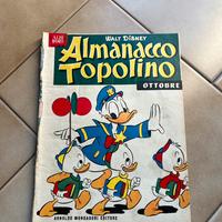 Almanacco Topolino ottobre 1957 Mondadori