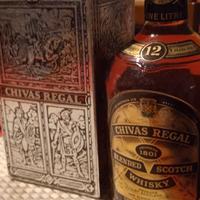 Chivas Regal 12 anni,43°gradi,confezione 1 Litro.