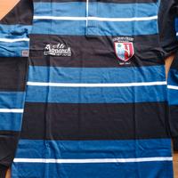 Polo manica lunga Stratford Rugby Jersey Nuova