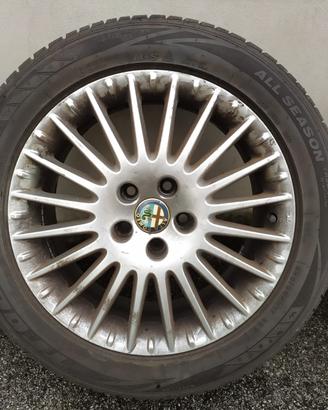 Cerchi in lega originali Alfa Romeo R-17
