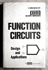 Function Circuits design / applications Burr Brown