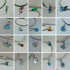 Charm in argento compatibili con bracciali Pandora