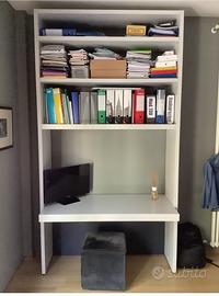 Libreria Poliform con scrivania