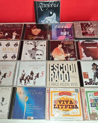 Cd musica Italiana Renato Zero Mina Celentano  Ron