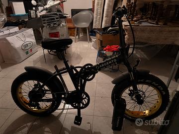 Bici elettrica Argento