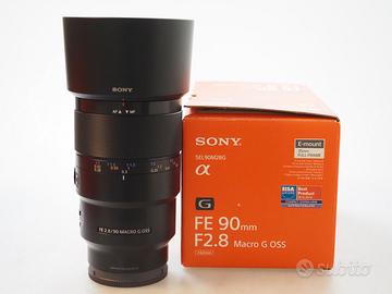 SONY FE 90MM F 2.8 MACRO G OSS