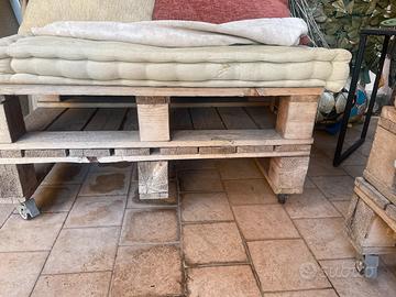 2 pallet poltrona da giardino