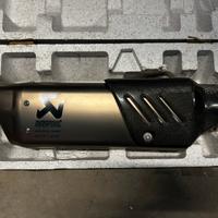 Terminale AKRAPOVIC YAMAHA MT 10 / R1 Originale