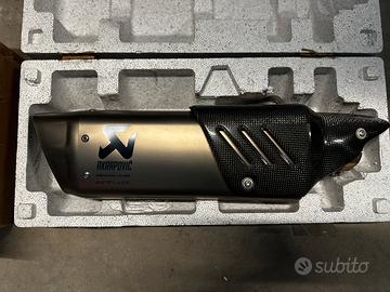 Terminale AKRAPOVIC YAMAHA MT 10 / R1 Originale