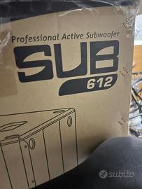 Professional active subwoofer