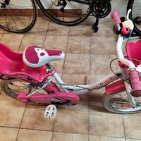 biciclettina da bambina 4/7 anni