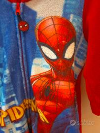 Vestaglia Spiderman 4 anni