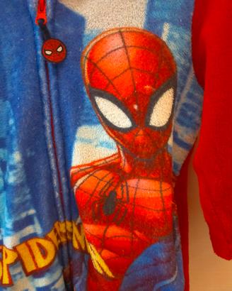 Vestaglia Spiderman 4 anni