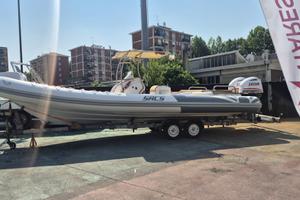 SACS 875 CON CABINA MOTORI SELVA 150 CARRELLABILE