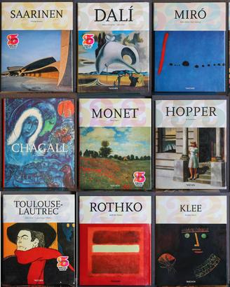 Scelta di libri d'arte illustrati Taschen