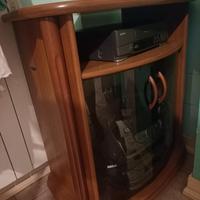 mobiletto porta TV , videoregistratore e stereo 