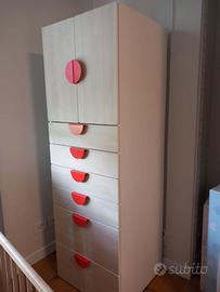 Guardaroba IKEA componibile per cameretta